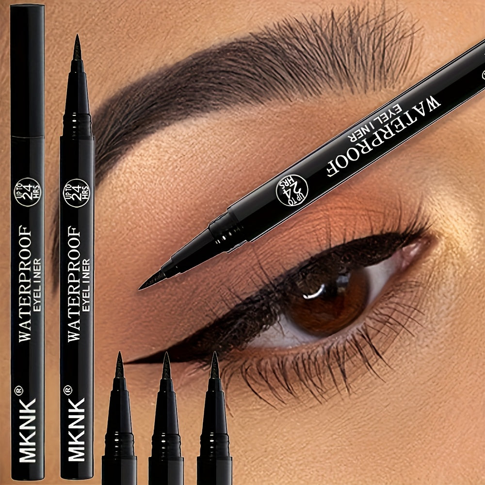 Kit Delineador Líquido 3 Peças à Prova D’Água