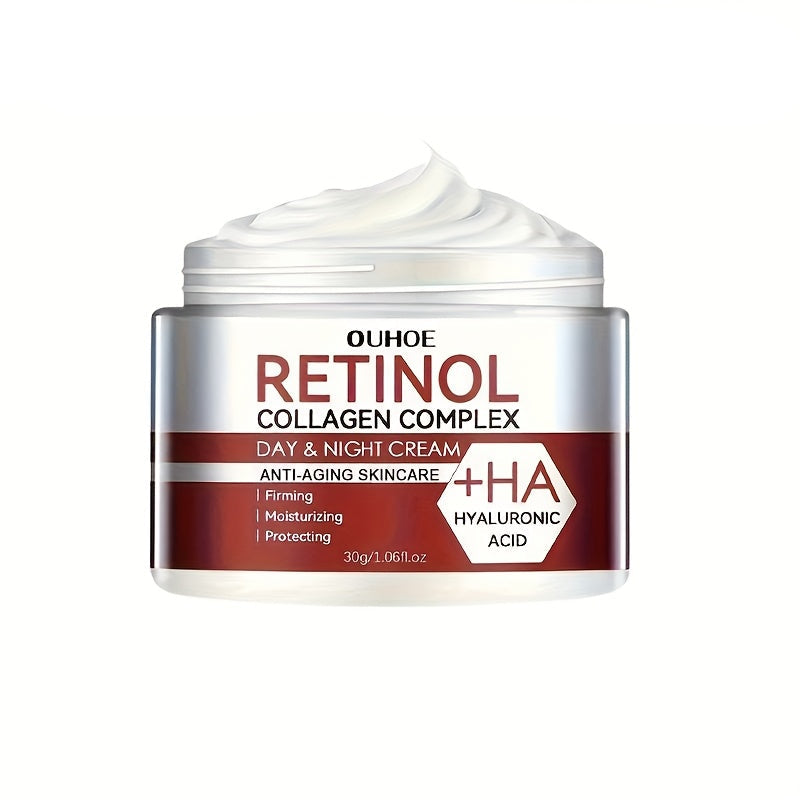 Creme Facial OUHOE Retinol + Colágeno com Ácido Hialurônico